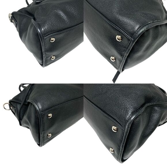 Prada Handbag Leather Black - Picture 6 of 9